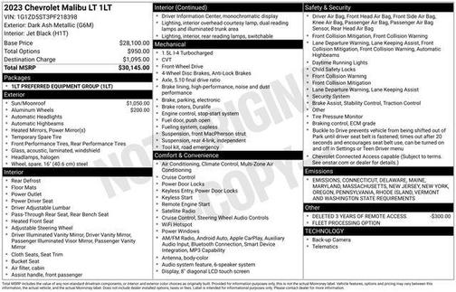 2023 Chevrolet Malibu LT