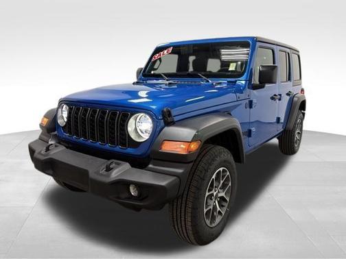 Hydro Blue Pearl 2026 Jeep Wrangler Sport