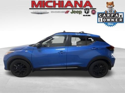 Electric Blue Metallic 2023 Nissan Kicks SR