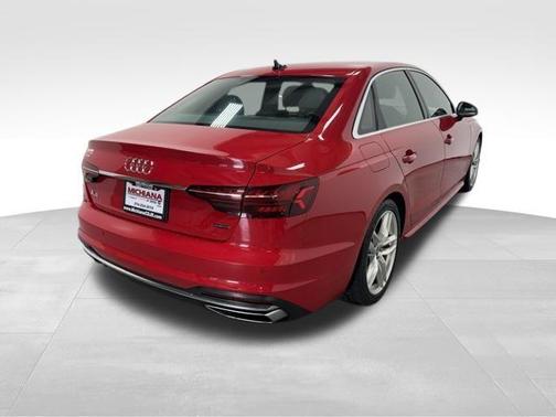 Progressive Red 2024 Audi A4 45 S line quattro Premium
