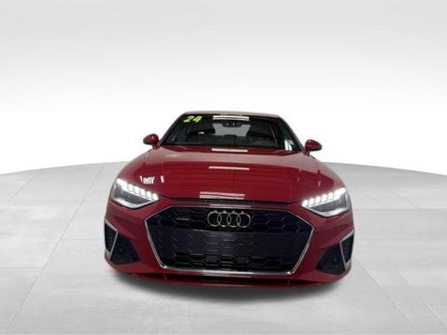 Progressive Red 2024 Audi A4 45 S line quattro Premium