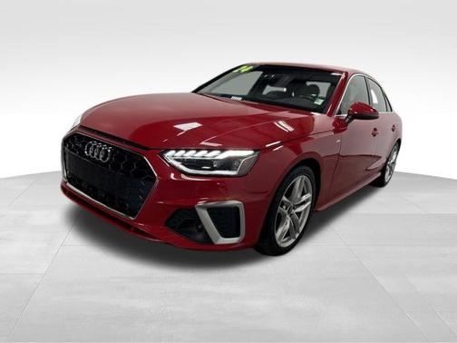 Progressive Red 2024 Audi A4 45 S line quattro Premium