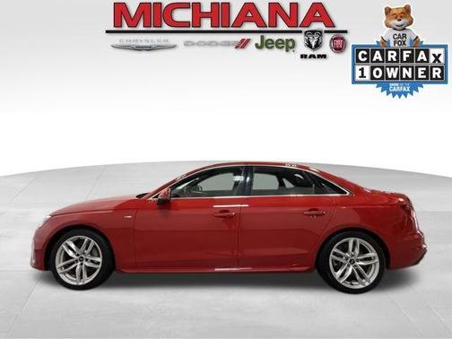 Progressive Red 2024 Audi A4 45 S line quattro Premium