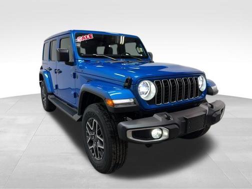 Hydro Blue Pearlcoat 2026 Jeep Wrangler Sahara