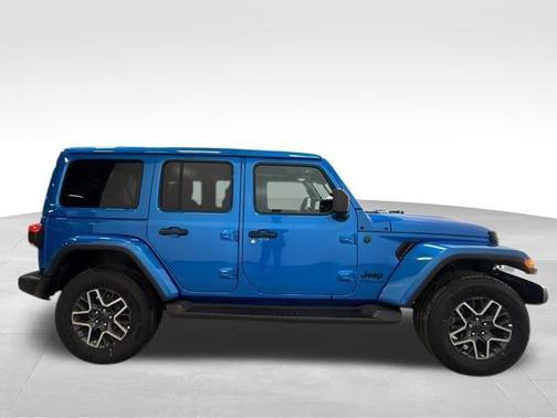 Hydro Blue Pearlcoat 2026 Jeep Wrangler Sahara