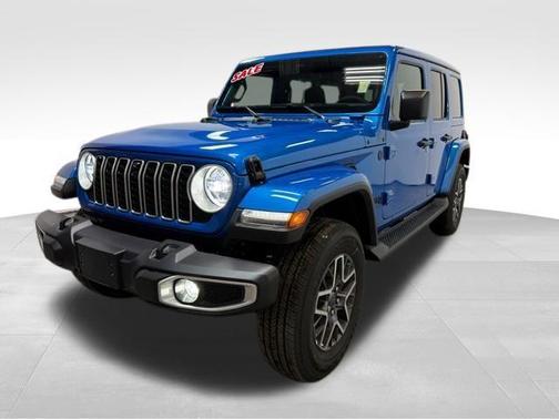 Hydro Blue Pearlcoat 2026 Jeep Wrangler Sahara
