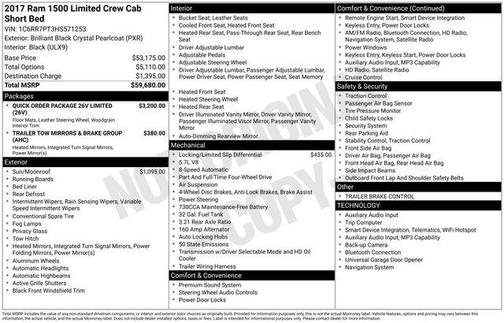 2017 RAM 1500 Longhorn