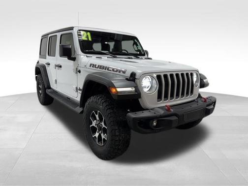 Bright White Clearcoat 2021 Jeep Wrangler Unlimited Rubicon