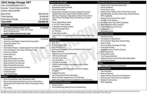2022 Dodge Charger SXT