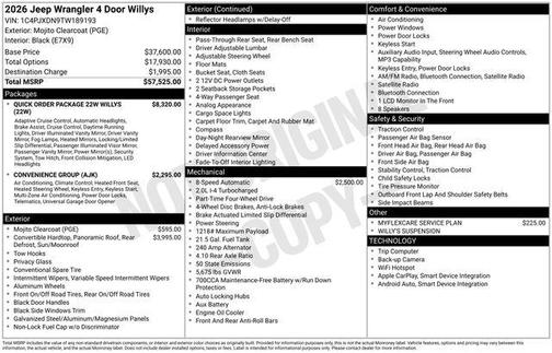 2026 Jeep Wrangler Sport