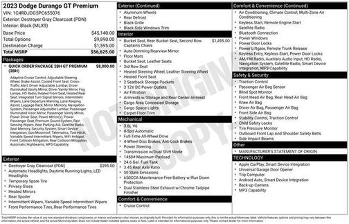 2023 Dodge Durango GT