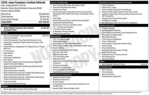 2026 Jeep Compass Limited