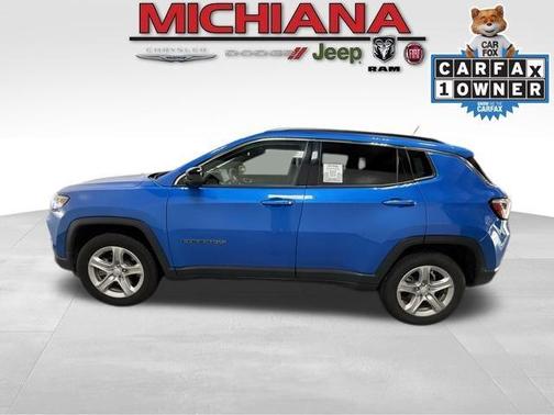 Hydro Blue Pearlcoat 2024 Jeep Compass Latitude