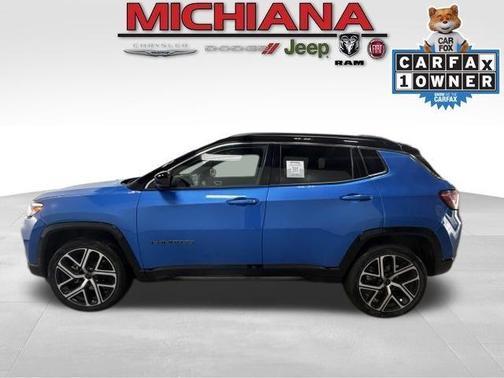 Hydro Blue Pearlcoat 2025 Jeep Compass Limited