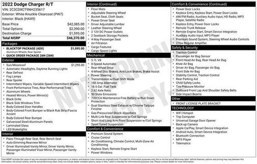 2022 Dodge Charger R/T