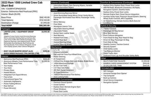 2023 RAM 1500 Limited