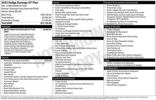 2023 Dodge Durango GT