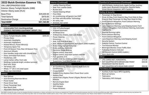 2023 Buick Envision Essence