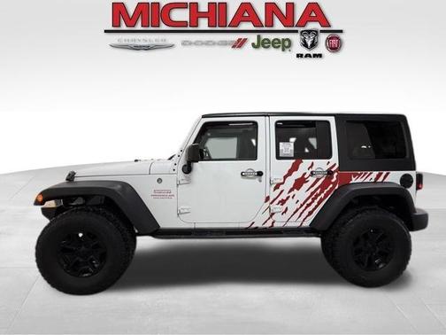 Bright White Clearcoat 2018 Jeep Wrangler JK Unlimited Sport