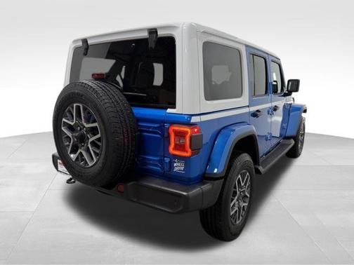 Hydro Blue Pearlcoat 2026 Jeep Wrangler Sahara