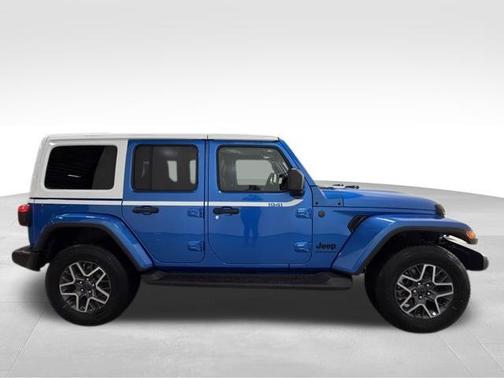 Hydro Blue Pearlcoat 2026 Jeep Wrangler Sahara
