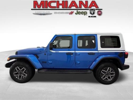 Hydro Blue Pearlcoat 2026 Jeep Wrangler Sahara