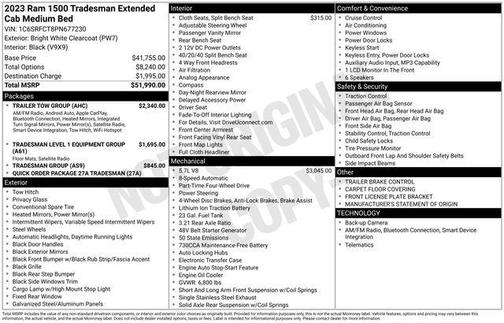 2023 RAM 1500 Tradesman