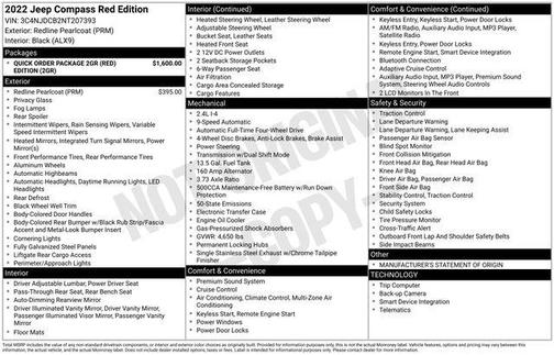 2022 Jeep Compass Limited