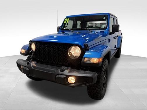 Hydro Blue Pearlcoat 2021 Jeep Gladiator Sport