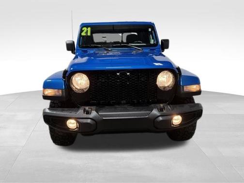 Hydro Blue Pearlcoat 2021 Jeep Gladiator Sport