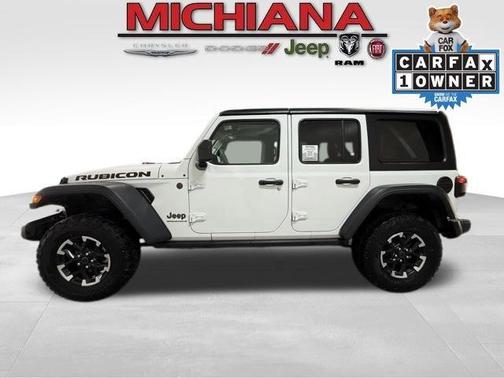 Bright White Clearcoat 2025 Jeep Wrangler Rubicon