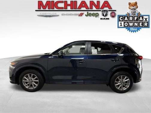 Deep Crystal Blue Mica 2025 Mazda CX-5 2.5 S Preferred Package