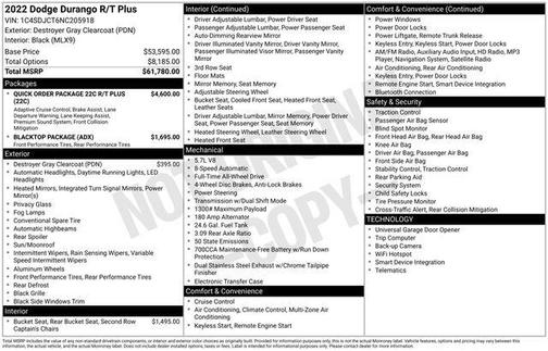 2022 Dodge Durango R/T