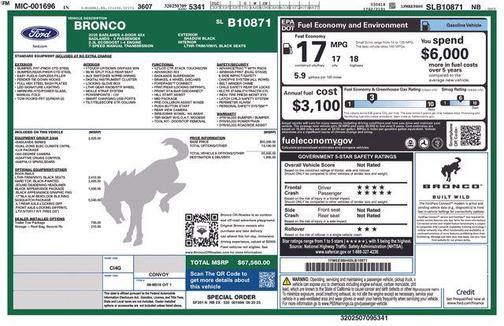 2025 Ford Bronco Badlands