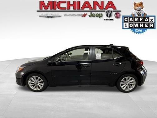 Midnight Black Metallic 2024 Toyota Corolla Hatchback SE