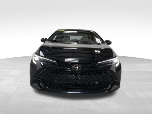 Midnight Black Metallic 2024 Toyota Corolla Hatchback SE