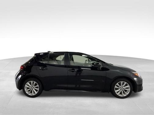 Midnight Black Metallic 2024 Toyota Corolla Hatchback SE