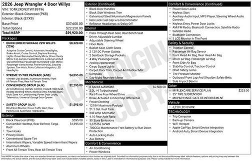 2026 Jeep Wrangler Sahara