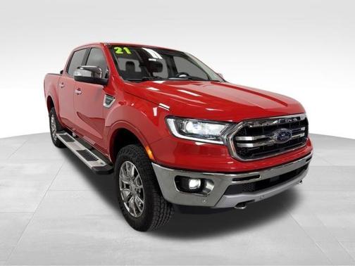 Race Red 2021 Ford Ranger Lariat