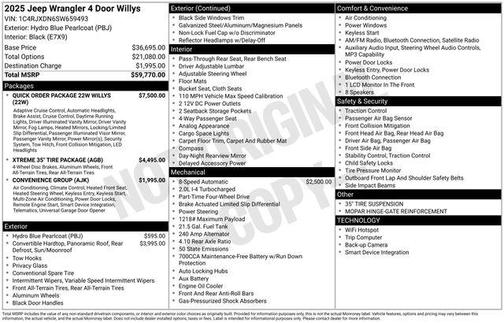 2025 Jeep Wrangler Sport
