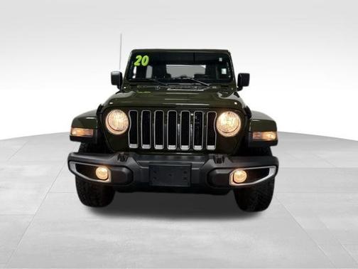 Sarge Green Clearcoat 2020 Jeep Wrangler Unlimited Sahara