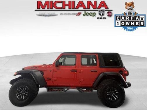 Firecracker Red Clearcoat 2025 Jeep Wrangler Sport