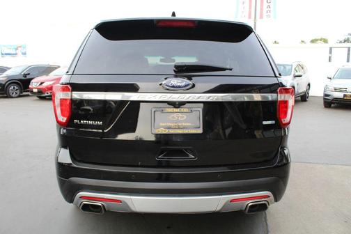 Shadow Black 2016 Ford Explorer Platinum