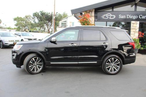 Shadow Black 2016 Ford Explorer Platinum