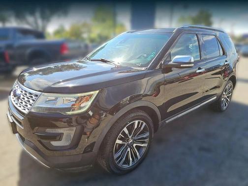 Shadow Black 2016 Ford Explorer Platinum