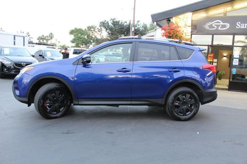 Blue Crush Metallic 2015 Toyota RAV4 LE