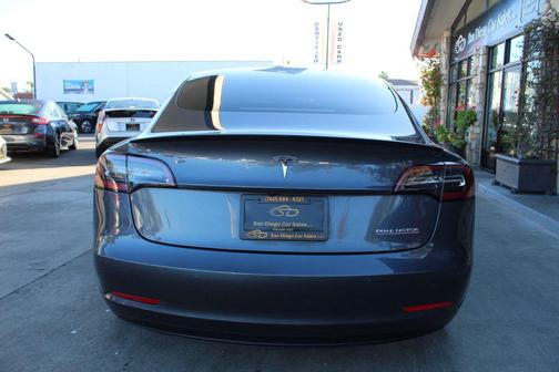 Gray 2022 Tesla Model 3 Performance