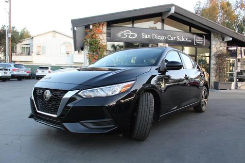 Super Black 2021 Nissan Sentra SV