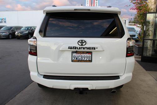 Super White 2019 Toyota 4Runner SR5 Sport Utility 4D