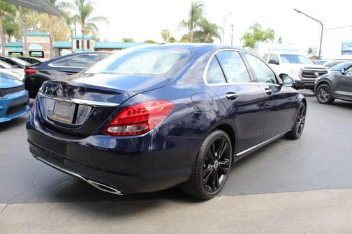 Blue 2018 Mercedes-Benz C-Class C 300 Sedan 4D